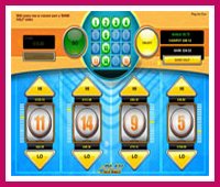 4 Play Hi Lo Bingo Instant Win Game