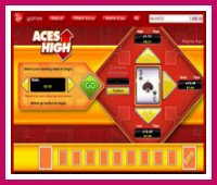 Aces High Instant Win Game