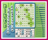 Bingo Keno Instant Win at Gameshow Casino