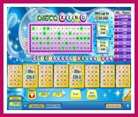 Disco Keno Online Scratchcard