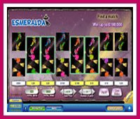 Esmeralda Online Scratchcard Game