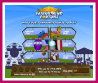 Fairground Fortune Online Scratchcard