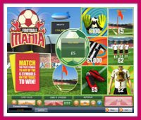 Football Mania Online Scratchcard