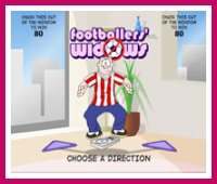 Footballers' Widows Instant Win Game