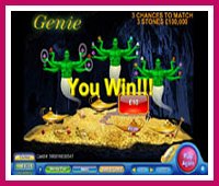 Genie Online Scratchcard Game