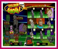 Golden Ghouls Online Scratchcard