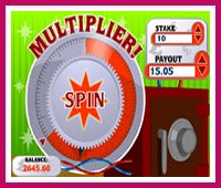 Multiplier at Gameshow Casino