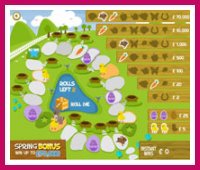 Spring Bonus Online Scratchcard