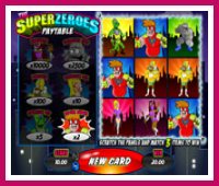 Super Zeroes Scratchcard