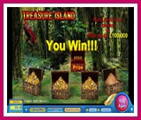 Treasure Island Online Scratchcard