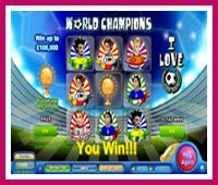 World Champions Online Scratchcard